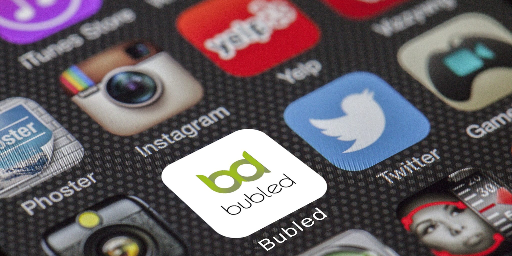 Aplicación de bubled