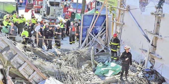 accidente laboral que dejó cinco heridos en Alcudia